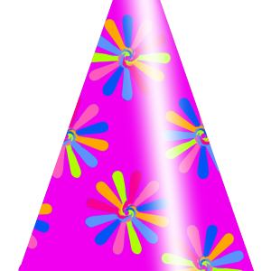 Party birthday hat PNG