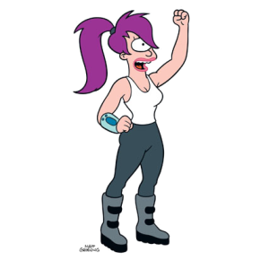 Futurama Leela PNG
