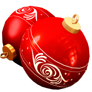 Christmas balls baubles
