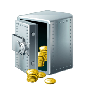 Bank vault PNG