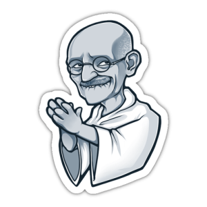 Mahatma Gandhi PNG
