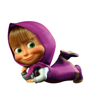 Masha and the Bear PNG, Masha image PNG