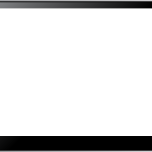 Transparent tablet PNG image
