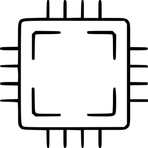 CPU, processor PNG
