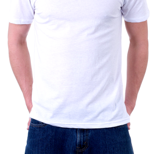 Man in white t-shirt PNG image