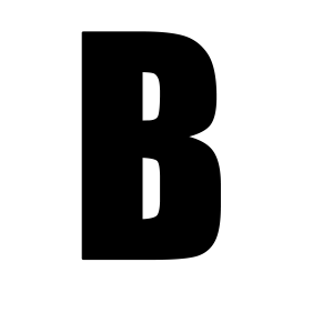Letter B PNG