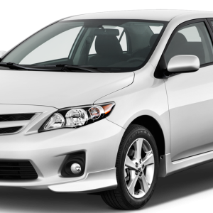 white Toyota PNG image, free car image