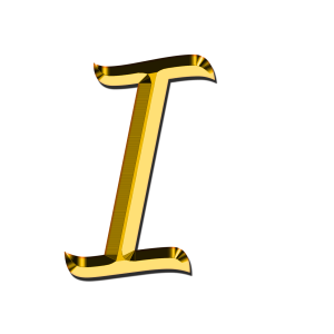 letter I PNG