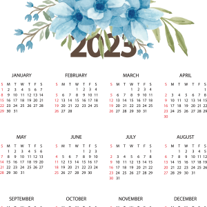 Calendar 2023 PNG