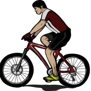 Cycling, cyclist PNG