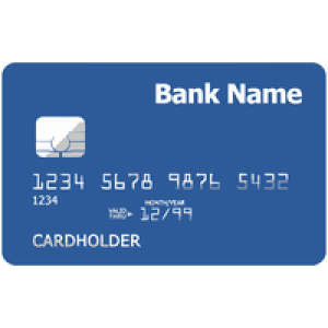 Credit card PNG