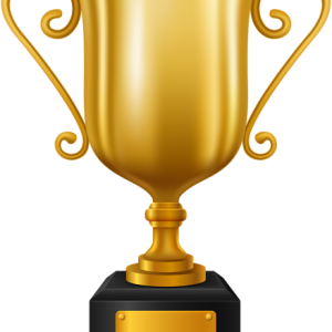 Award trophy cup