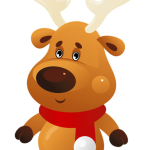 Santa Claus's reindeer PNG
