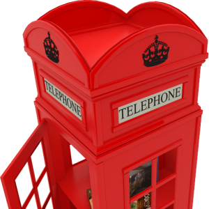 Telephone booth PNG