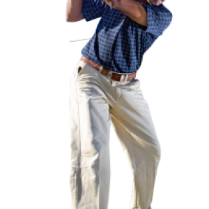 Golf player PNG