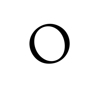 Letter O PNG