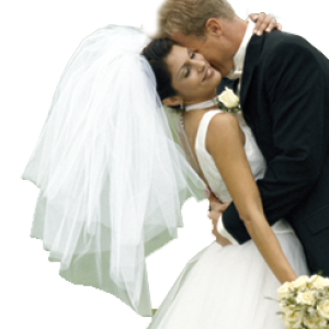 Wedding couple PNG