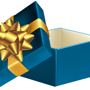 open gift box PNG