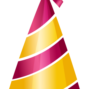 Party birthday hat PNG