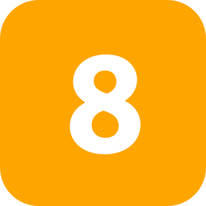 number 8 PNG