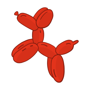 Balloon dog PNG