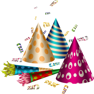 Party birthday hat PNG