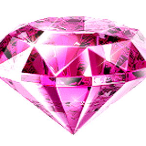 Pink diamond PNG image