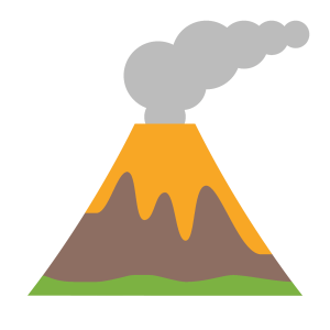 Volcano PNG