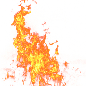 Fire transparent PNG image