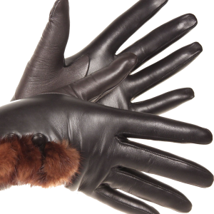 Leather gloves PNG image