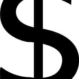 Dollar sign PNG