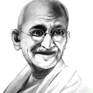Mahatma Gandhi PNG
