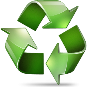 Recycle green icon PNG