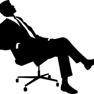 Sitting man PNG