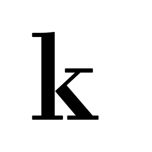 Letter K PNG