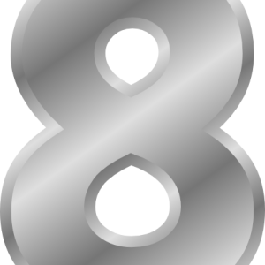 number 8 PNG