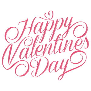 Happy Valentines Day transparent PNG