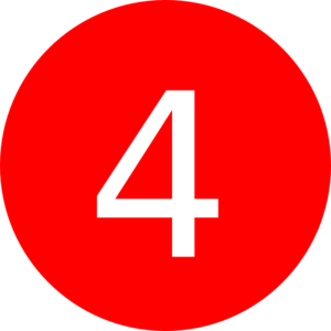 Number 4 PNG