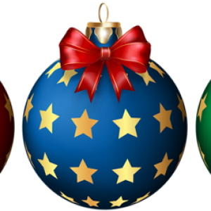 Christmas balls baubles