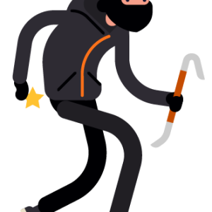 Thief, robber PNG