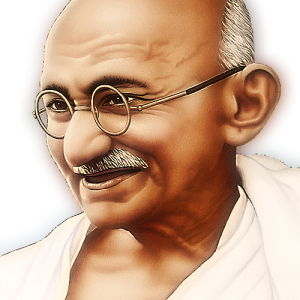Mahatma Gandhi PNG