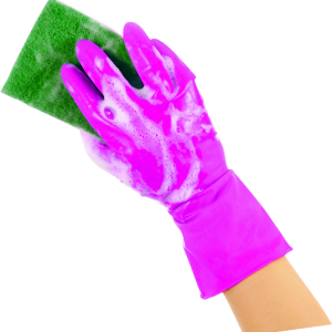 washing sponge in hand PNG