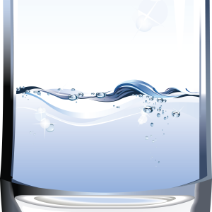 Water glass PNG