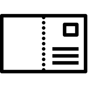 Postcard PNG
