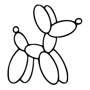 Balloon dog PNG