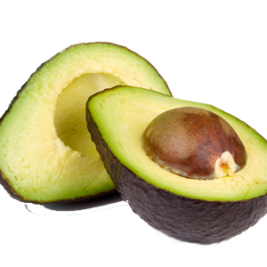 Avocado cut picture PNG