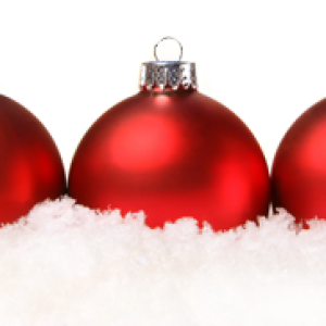 Christmas balls baubles