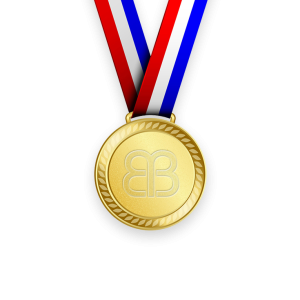 Gold medal PNG