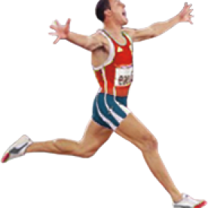 Running man PNG image
