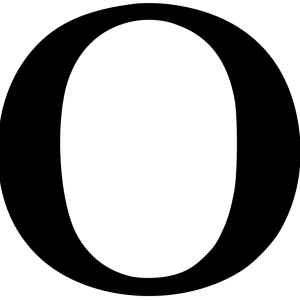 Letter O PNG